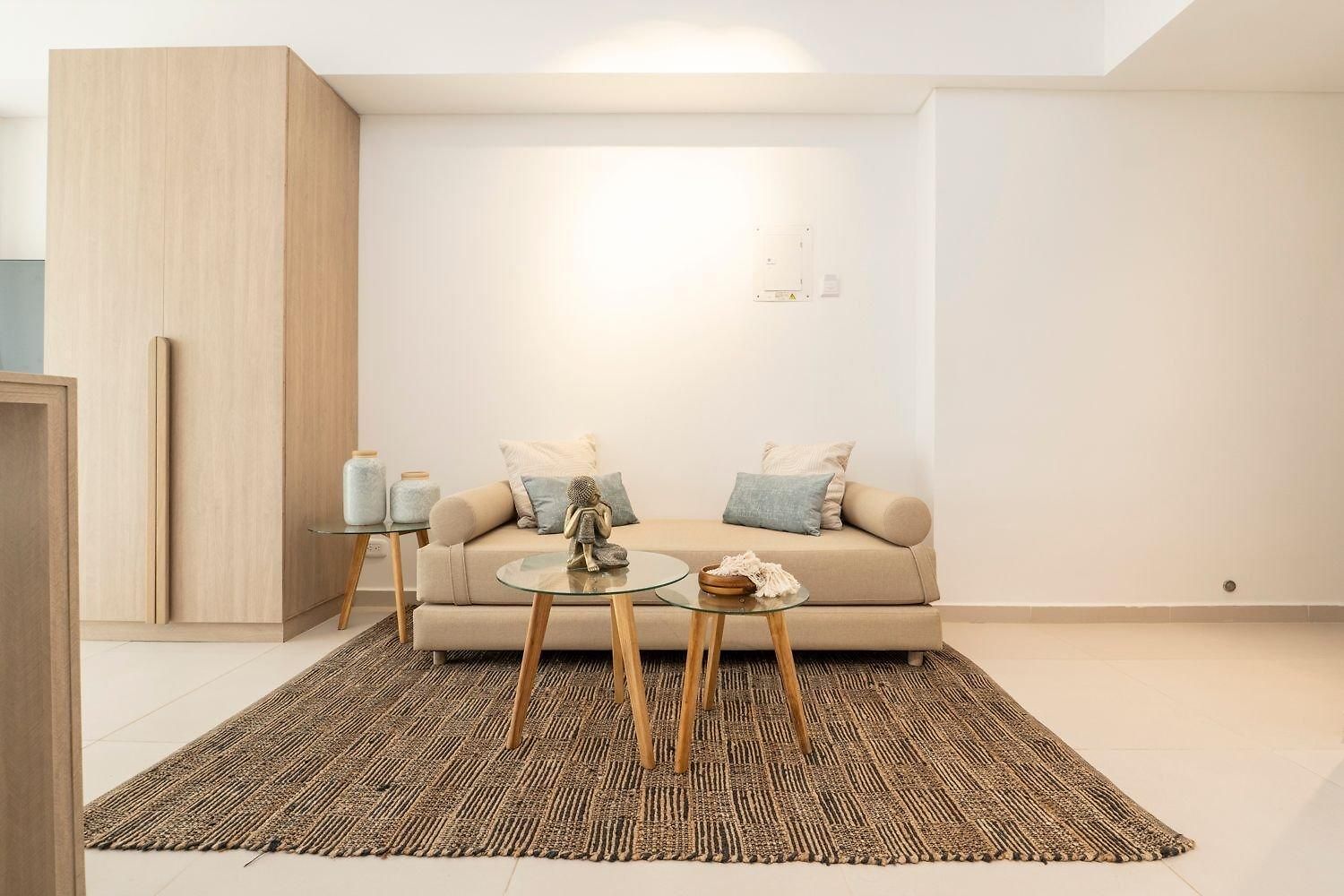 Apartamento Romántica Con Terraza Lounge Y Vista Panorámica Cb834 *