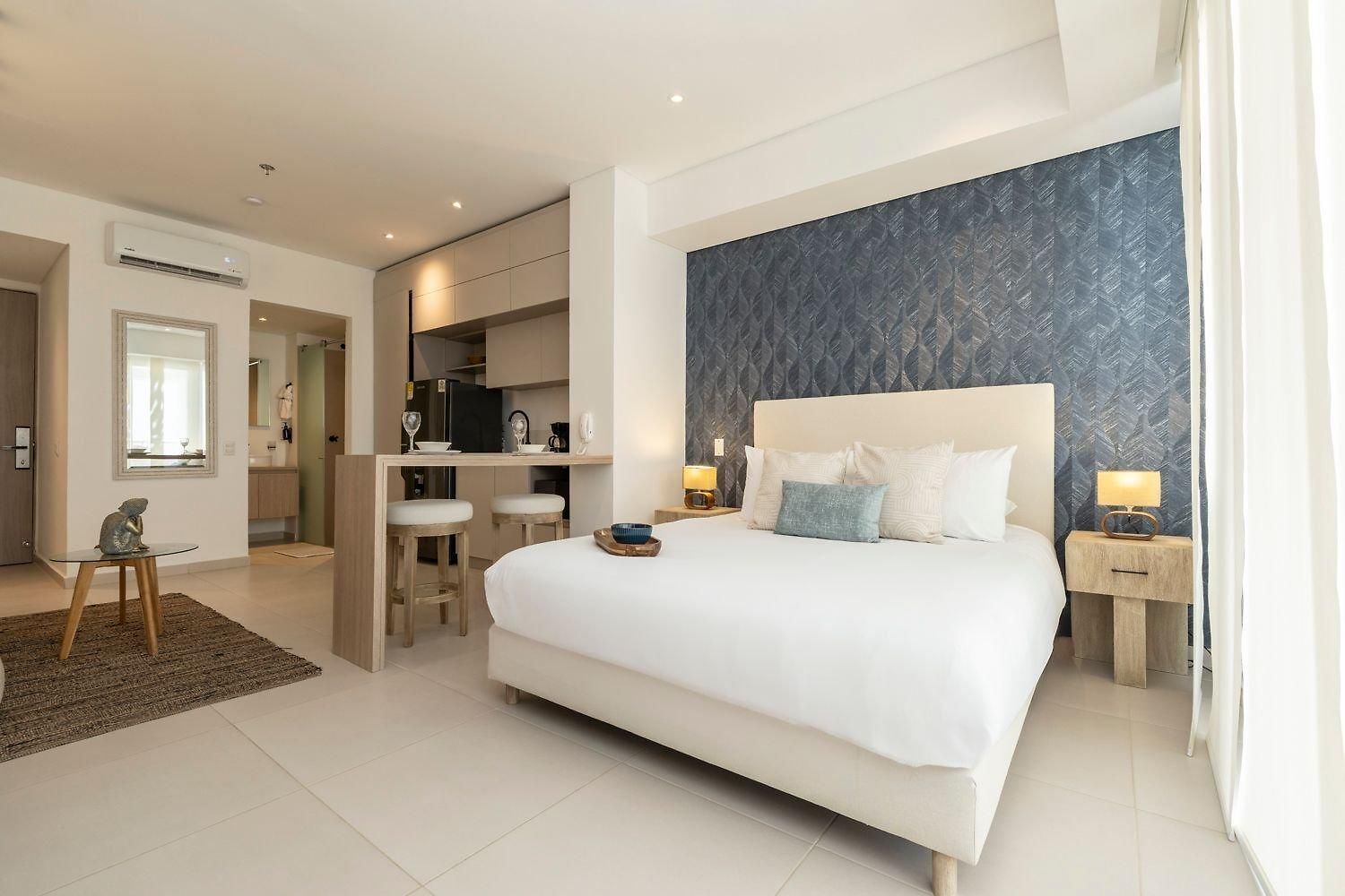 Romántica Con Terraza Lounge Y Vista Panorámica Cb834 Apartamento