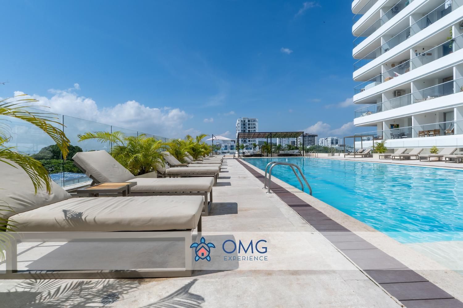 Apartamento Romántica Con Terraza Lounge Y Vista Panorámica Cb834 *