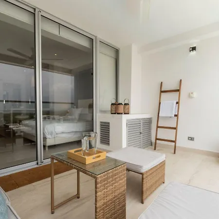 Cb834 | Romántica Con Terraza Lounge Y Vista Panorámica * Cartagena
