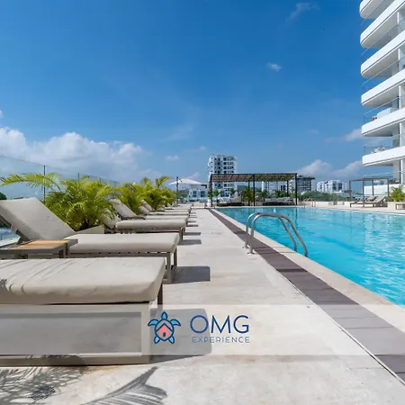 Apartamento Cb834 | Romántica Con Terraza Lounge Y Vista Panorámica *